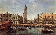 WITTEL, Caspar Andriaans van The Piazzetta from the Bacino di San Marco oil painting picture wholesale